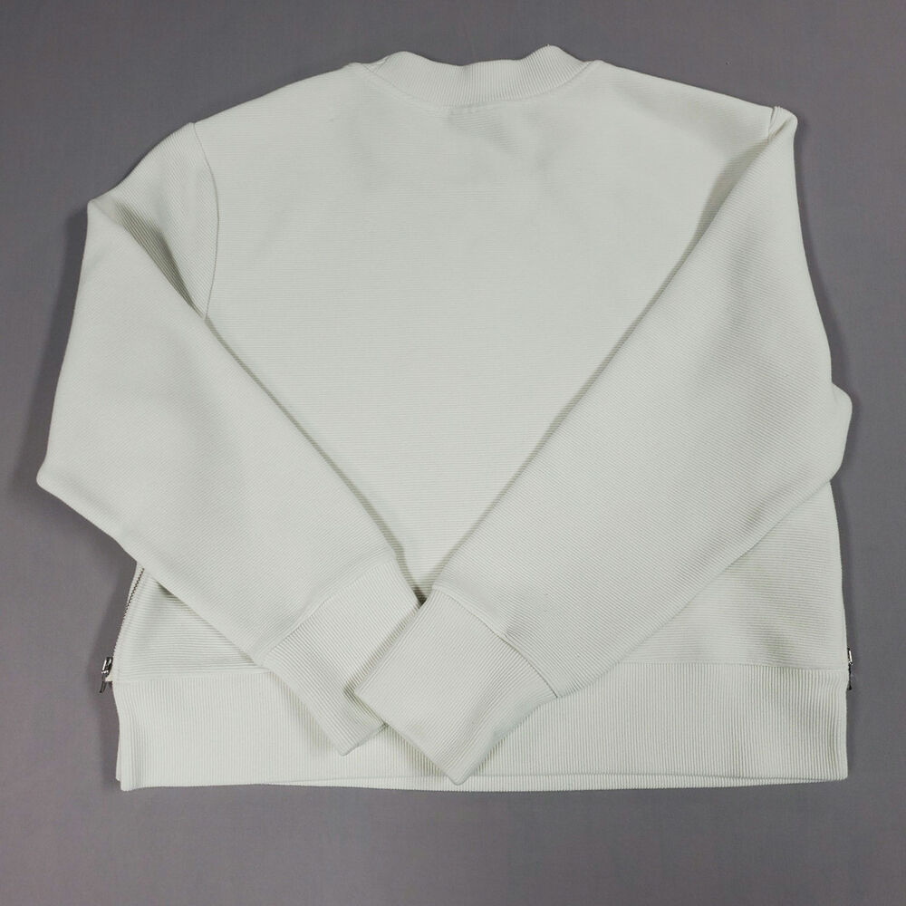 Varley Addelyn Sweatshirt Womens Size Small Side Zip Ribbing - Picture 10 of 11